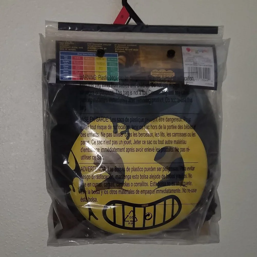 NEW Bendy & Dark Revival Halloween Costume Boys Medium 8-10 Large 10-12